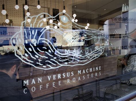 man versus machine coffee roasters